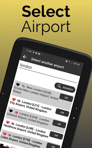 Baltimore Airport BWI ऐप डाउनलोड करें – लाइव फ्लाइट अपडेट्स - Screenshot 15