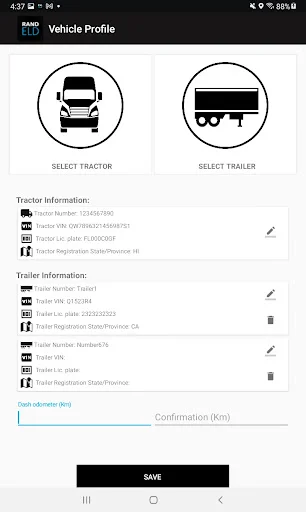 Rand ELD डाउनलोड करें – FMCSA प्रमाणित इलेक्ट्रॉनिक लॉगिंग डिवाइस - Screenshot 10