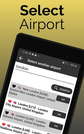 Baltimore Airport BWI ऐप डाउनलोड करें – लाइव फ्लाइट अपडेट्स - Screenshot 9