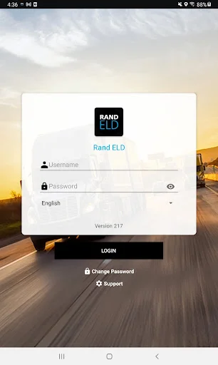 Rand ELD डाउनलोड करें – FMCSA प्रमाणित इलेक्ट्रॉनिक लॉगिंग डिवाइस - Screenshot 9