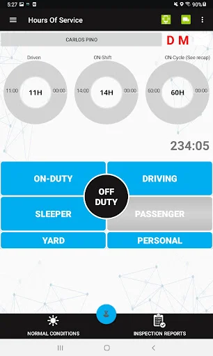 Rand ELD डाउनलोड करें – FMCSA प्रमाणित इलेक्ट्रॉनिक लॉगिंग डिवाइस - Screenshot 12