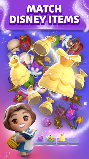 Disney Magic Match 3D डाउनलोड करें – डिज्नी पहेलियाँ हल करें - Screenshot 7