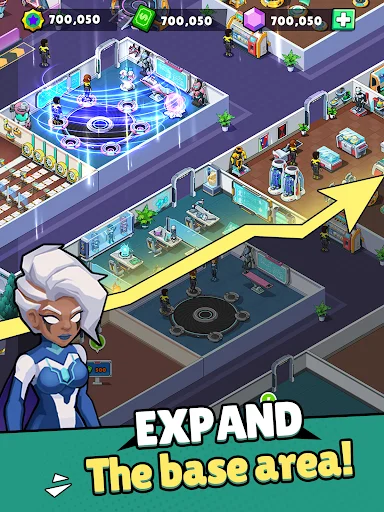 Idle Superpower School डाउनलोड करें – सर्वश्रेष्ठ सुपरहीरो टाइकून गेम - Screenshot 18