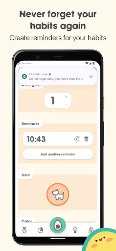 Avocation Goal & Habit Tracker डाउनलोड करें – दैनिक रूटीन प्लानर - Screenshot 18