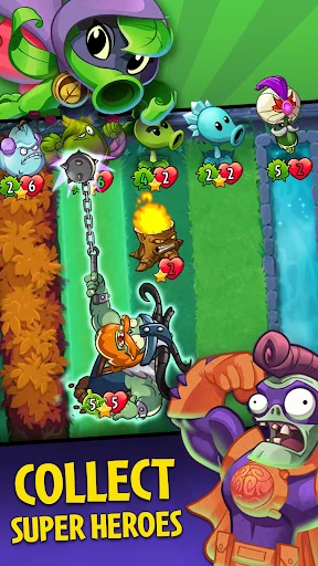 Plants vs. Zombies™ Heroes डाउनलोड करें – रोमांचक CCG कार्ड गेम - Screenshot 1