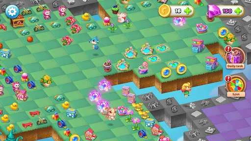 Merge Elves-Merge 3 Puzzles डाउनलोड करें – जादुई गार्डन गेम - Screenshot 6