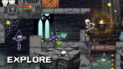 Magic Rampage डाउनलोड करें – एक्शन से भरपूर RPG प्लेटफ़ॉर्मर गेम - Screenshot 33