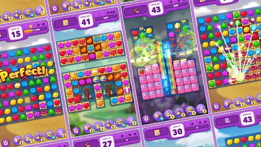 Lollipop: Sweet Taste Match 3 डाउनलोड करें – बेहतरीन पहेली गेम - Screenshot 26