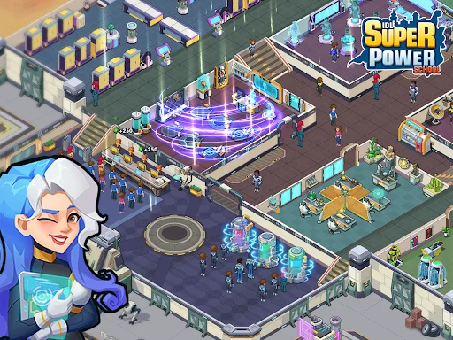 Idle Superpower School डाउनलोड करें – सर्वश्रेष्ठ सुपरहीरो टाइकून गेम - Screenshot 13