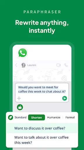 QuillBot AI Writing Assistant डाउनलोड करें – सर्वश्रेष्ठ AI राइटर - Screenshot 3