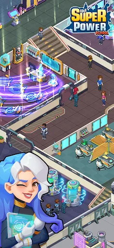 Idle Superpower School डाउनलोड करें – सर्वश्रेष्ठ सुपरहीरो टाइकून गेम - Screenshot 7