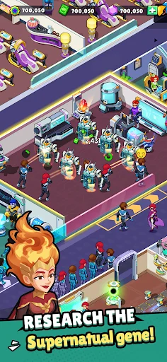 Idle Superpower School डाउनलोड करें – सर्वश्रेष्ठ सुपरहीरो टाइकून गेम - Screenshot 9