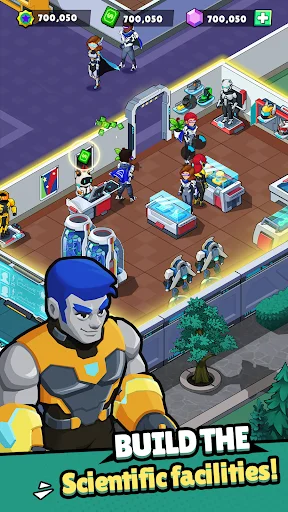 Idle Superpower School डाउनलोड करें – सर्वश्रेष्ठ सुपरहीरो टाइकून गेम - Screenshot 4
