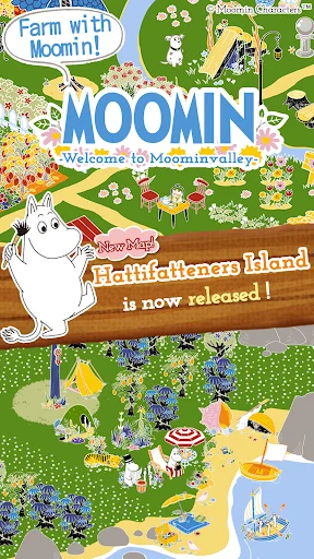MOOMIN Welcome to Moominvalley डाउनलोड करें – आरामदायक फार्मिंग गेम - Screenshot 1