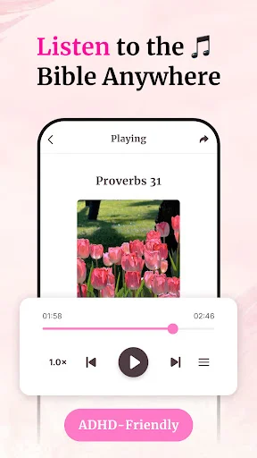 Bible For Women डाउनलोड करें – महिलाओं के लिए दैनिक बाइबिल और प्रार्थना - Screenshot 3