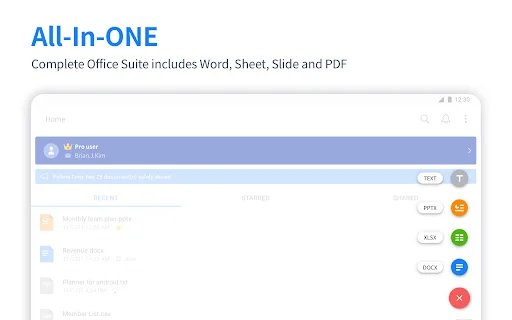Polaris Office डाउनलोड करें – Android के लिए बेहतरीन ऑफिस सुइट - Screenshot 19