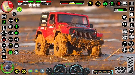 4×4 Jeep Driving Offroad Games डाउनलोड करें – रोमांचक ऑफरोड अनुभव - Screenshot 25
