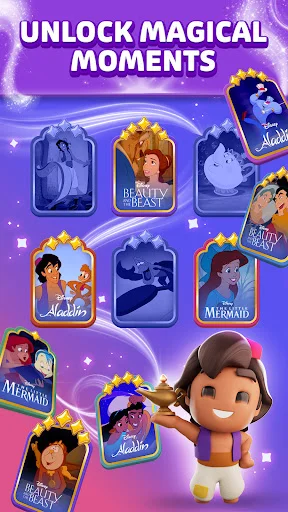 Disney Magic Match 3D डाउनलोड करें – डिज्नी पहेलियाँ हल करें - Screenshot 2